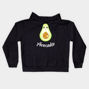 love avocados and green life Kids Hoodie